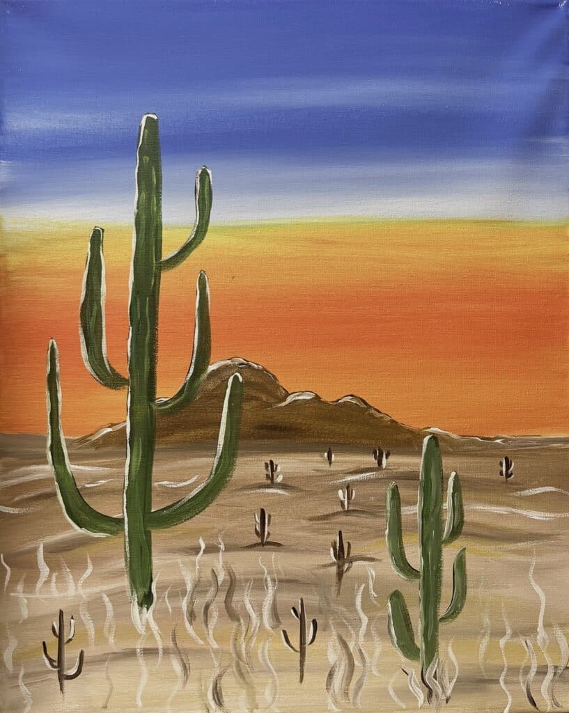 Immerse yourself in a world of creativity and fun at our paint and sip class. Whether you're on a date, with family or friends, or even as a couple, this indoor activity promises to be memorable. Let your artistic side shine as you paint away the stress of the day in a relaxed and social setting. Join us for a creative experience like no other!