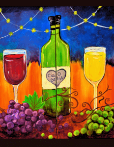 Image of painting called Ciao Bella - Paint and Sip Night