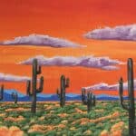 DESERT SUNRISE PAINT and sip