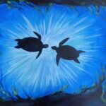 SEA TURTLES PAINT and sip