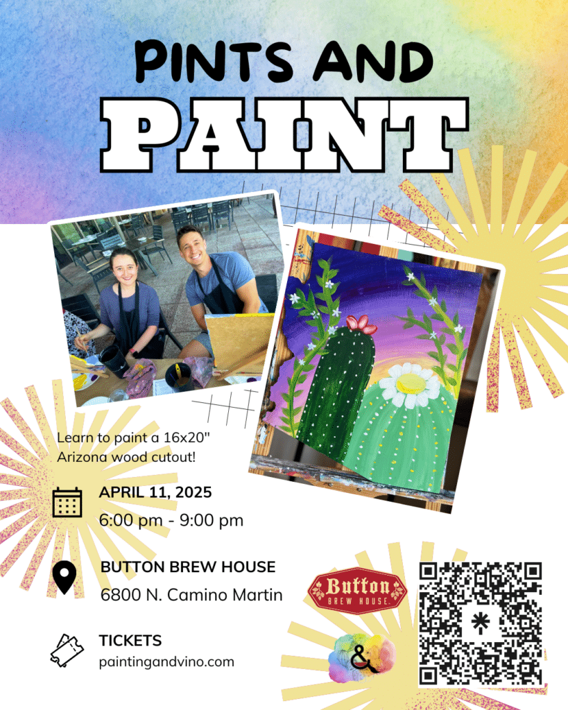 Immerse yourself in a world of creativity and fun at our paint and sip class. Whether you're on a date, with family or friends, or even as a couple, this indoor activity promises to be memorable. Let your artistic side shine as you paint away the stress of the day in a relaxed and social setting. Join us for a creative experience like no other!