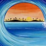 eternal wave paint and sip