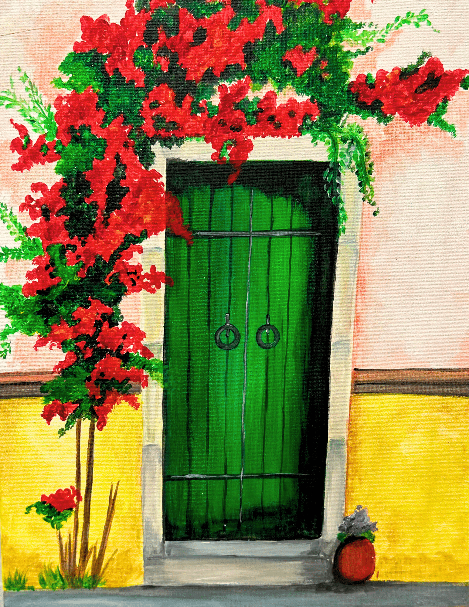 The Green Door Paint and Sip