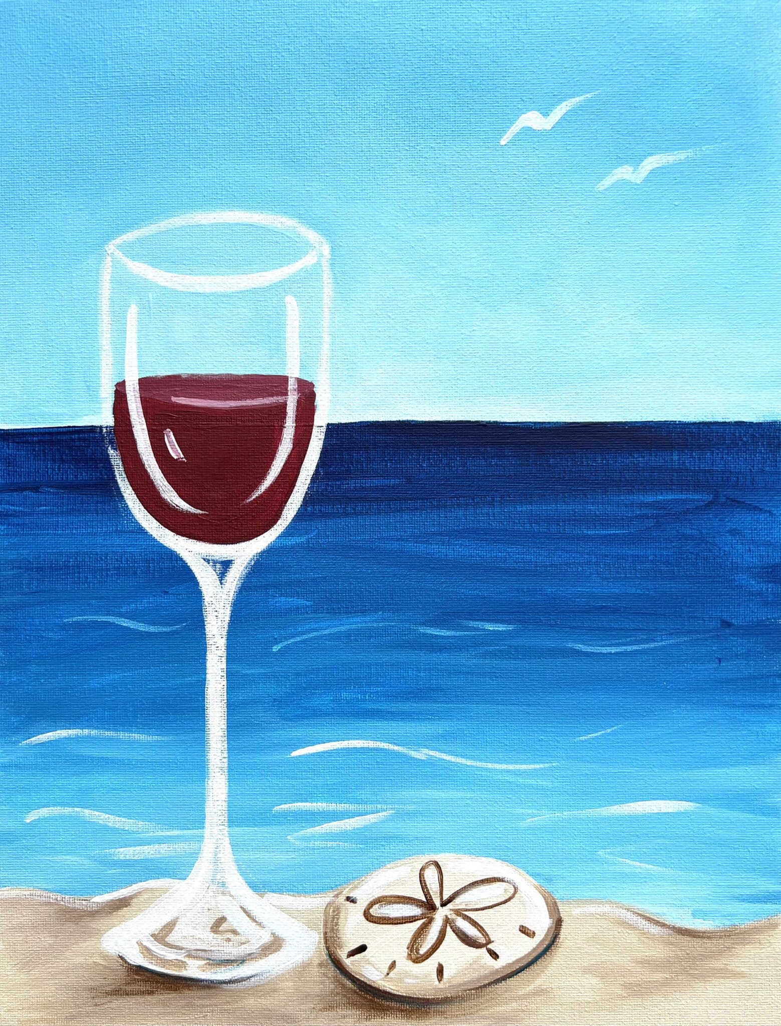 Beach Happy Hour - Paint and Sip