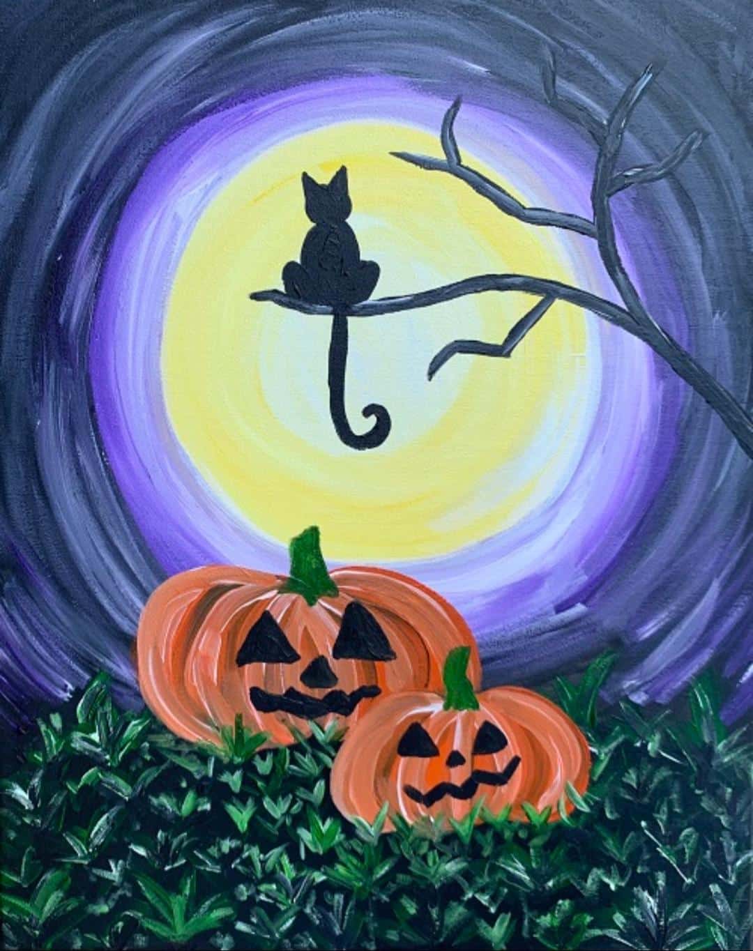 Black Cat – Paint and Sip