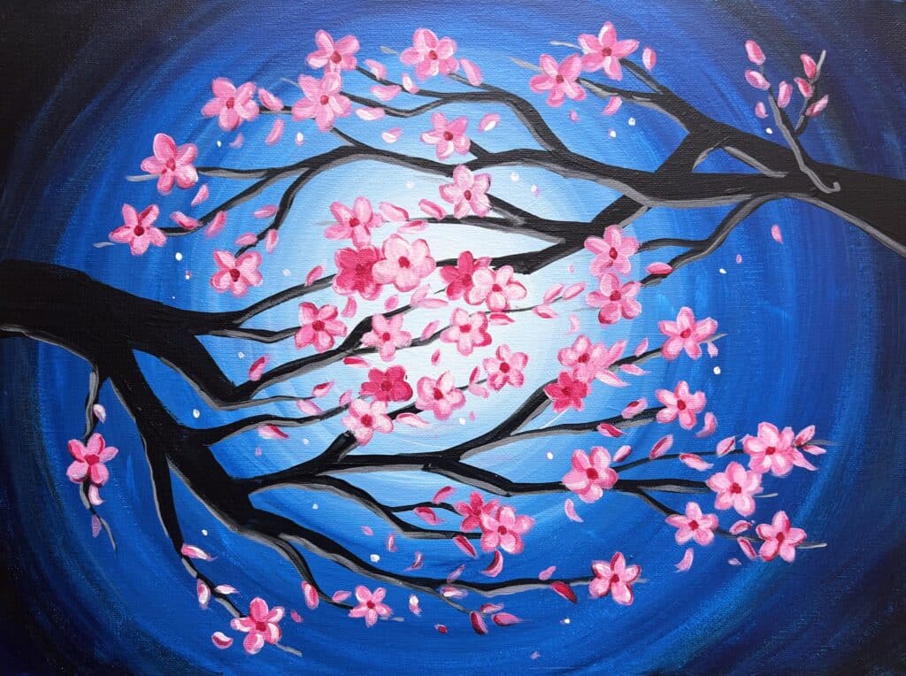 Cherry Blossoms - Paint and Sip in Oceanside