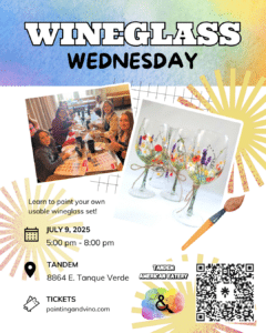 Wineglass Wednesday Paint and Sip + Wine Specials