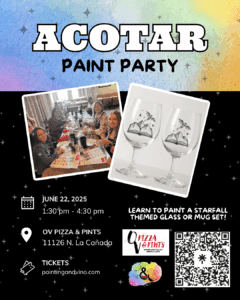 ACOTAR Paint and Sip Party at OV Pizza & Pints