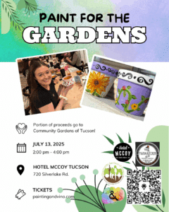 Paint and Sip Fundraiser for Community Gardens of Tucson