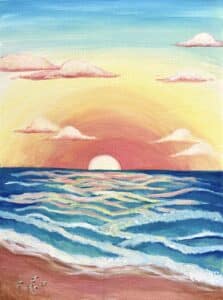 Sandpiper Sunset - Paint and Sip - San Diego