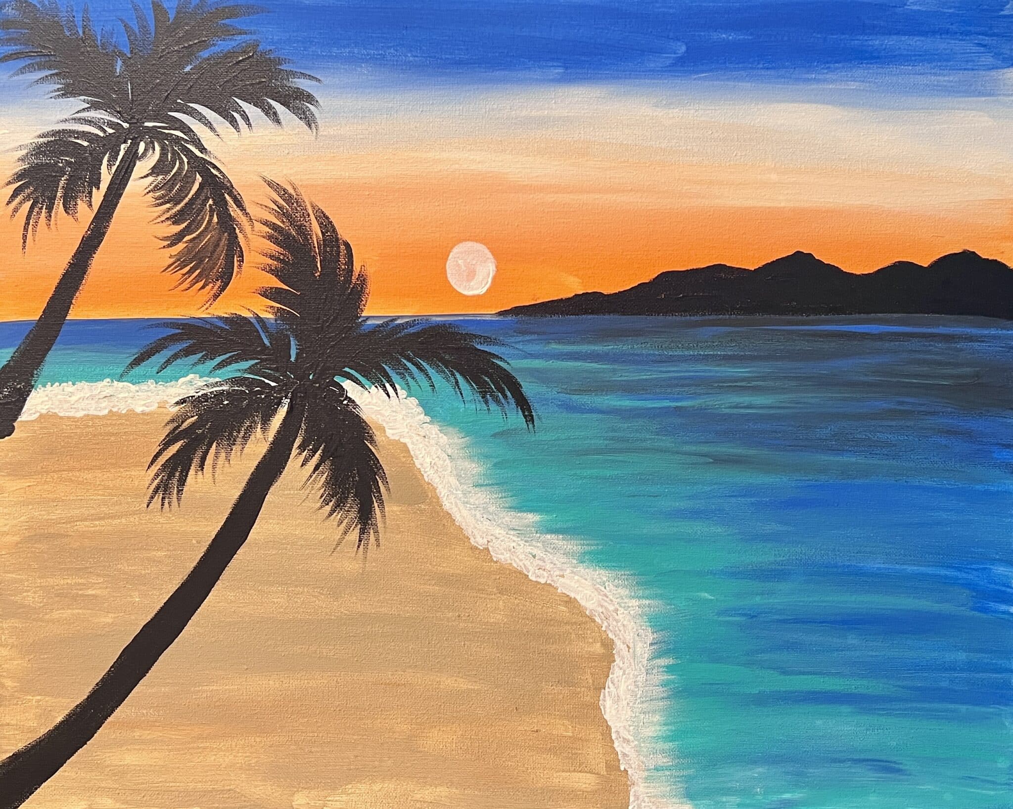 Tranquil Sunset – Paint and Sip