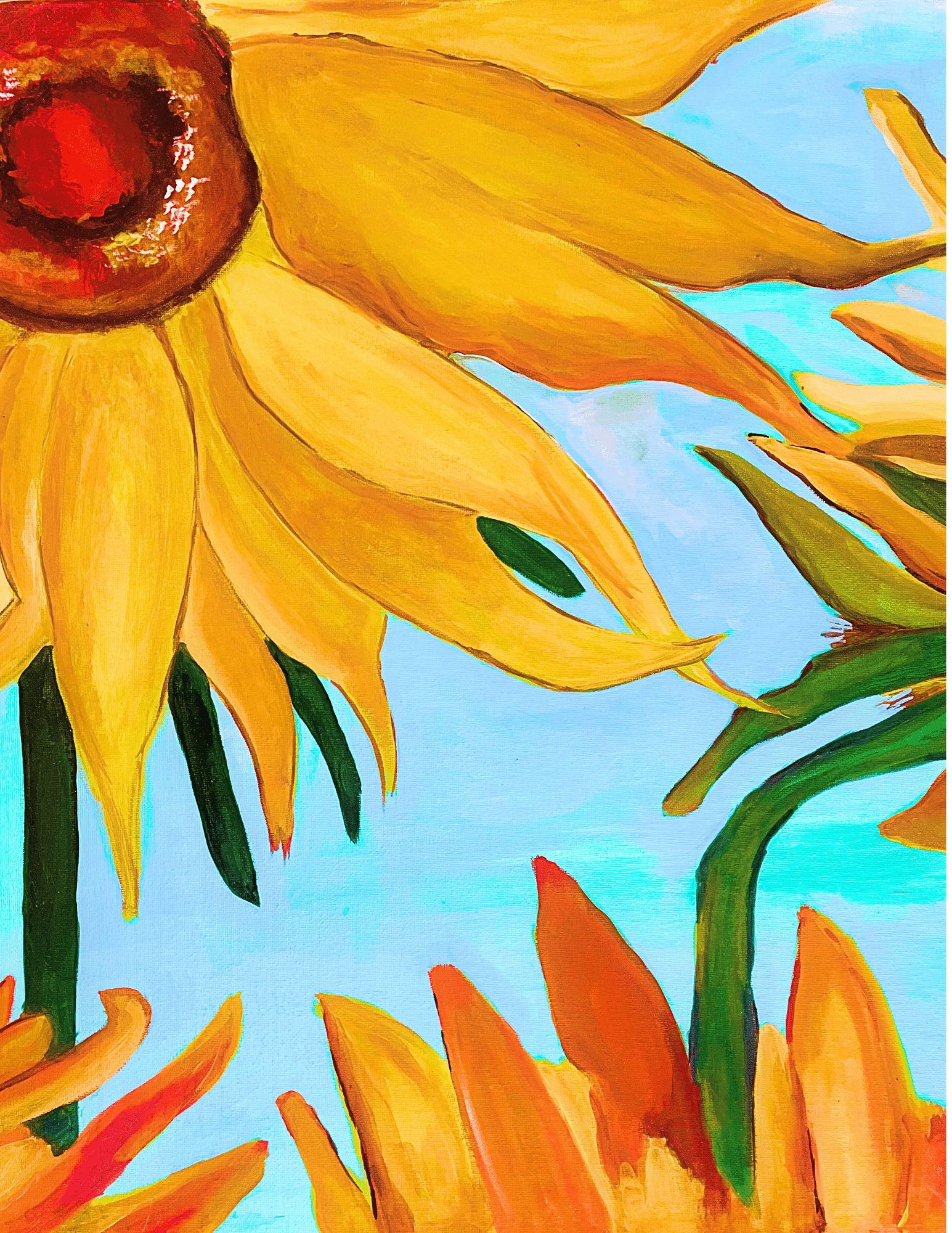 Van Gogh Sunflowers - nm