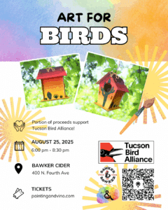Art for Birds: Fundraiser for Tucson Bird Alliance