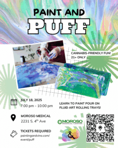 Paint and Puff: Alcohol-Free, Cannabis-Friendly Fun 🍃🤸🏽