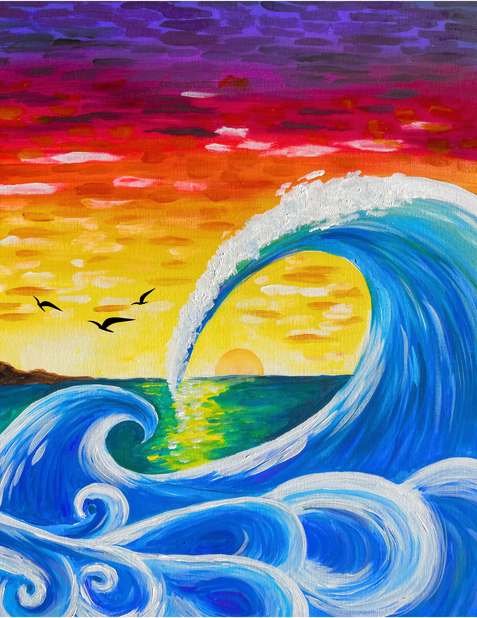 Rainbow Wave - NM