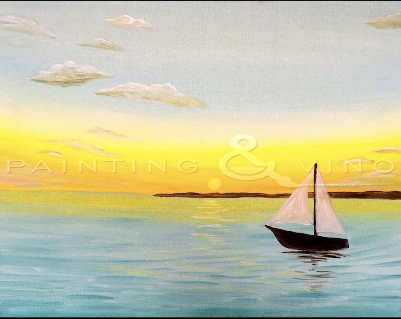 PAINT AND SIP – COME SAIL AWAY –  OFF THE GRID
