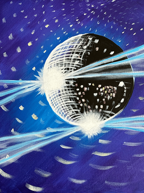 Solar Disco- Paint and Sip at Subterranean Coffee