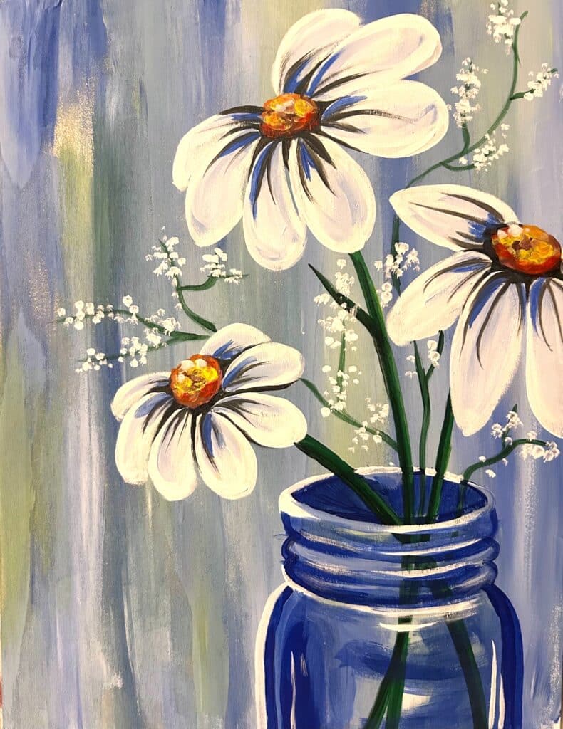 Immerse yourself in a world of creativity and fun at our paint and sip class. Whether you're on a date, with family or friends, or even as a couple, this indoor activity promises to be memorable. Let your artistic side shine as you paint away the stress of the day in a relaxed and social setting. Join us for a creative experience like no other!