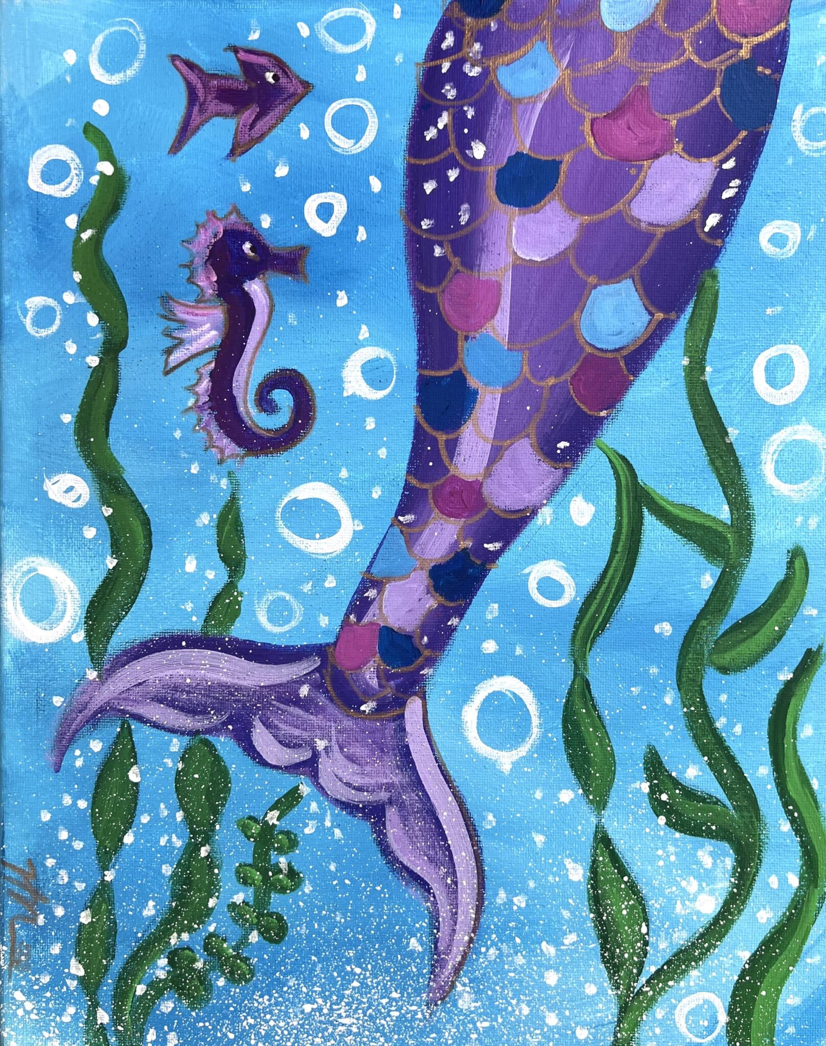 Under the Sea – Paint and Sip – San Diego