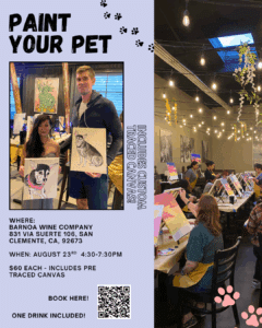 Paint your Pet with Custom Traced Canvas