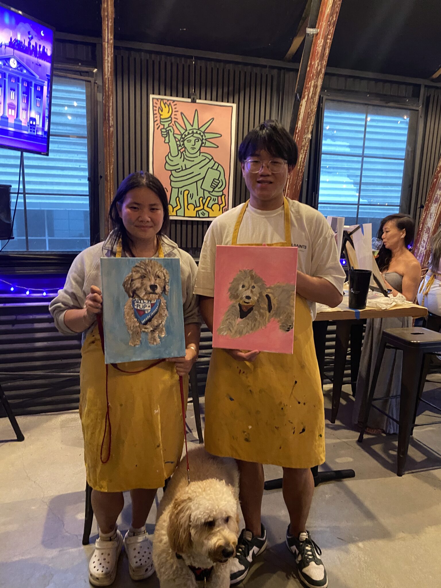 Paint your Pet with Custom Traced Canvas