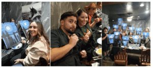 Painting and Vino Sacramento at Back Forty Texas BBQ Paint and Sip painting events.