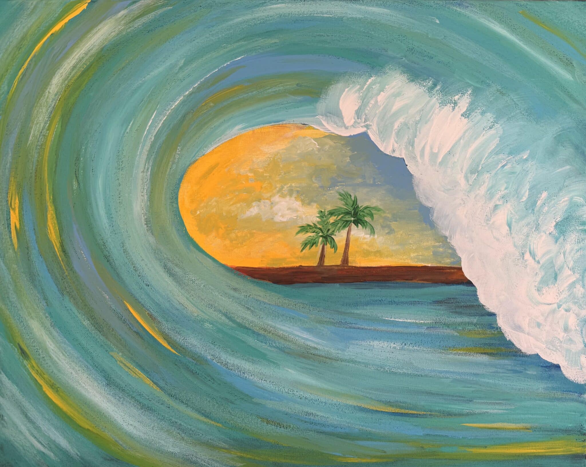 Beach Wave – Paint and Sip
