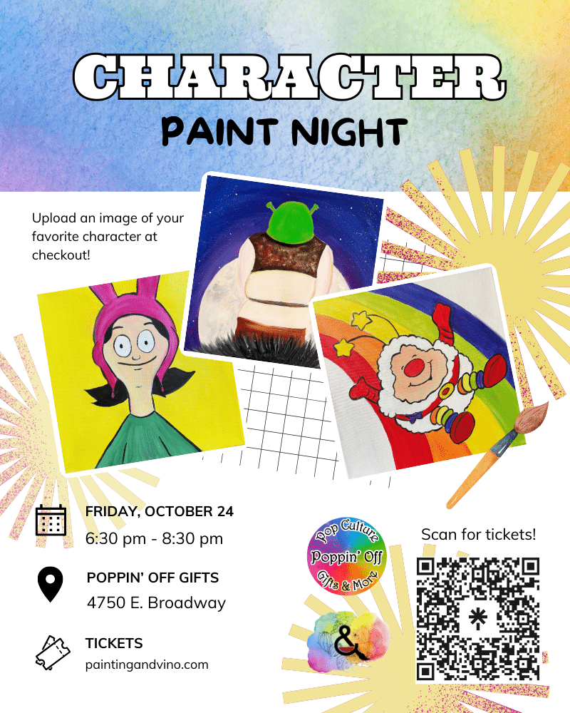 Immerse yourself in a world of creativity and fun at our paint and sip class. Whether you're on a date, with family or friends, or even as a couple, this indoor activity promises to be memorable. Let your artistic side shine as you paint away the stress of the day in a relaxed and social setting. Join us for a creative paint night experience like no other!