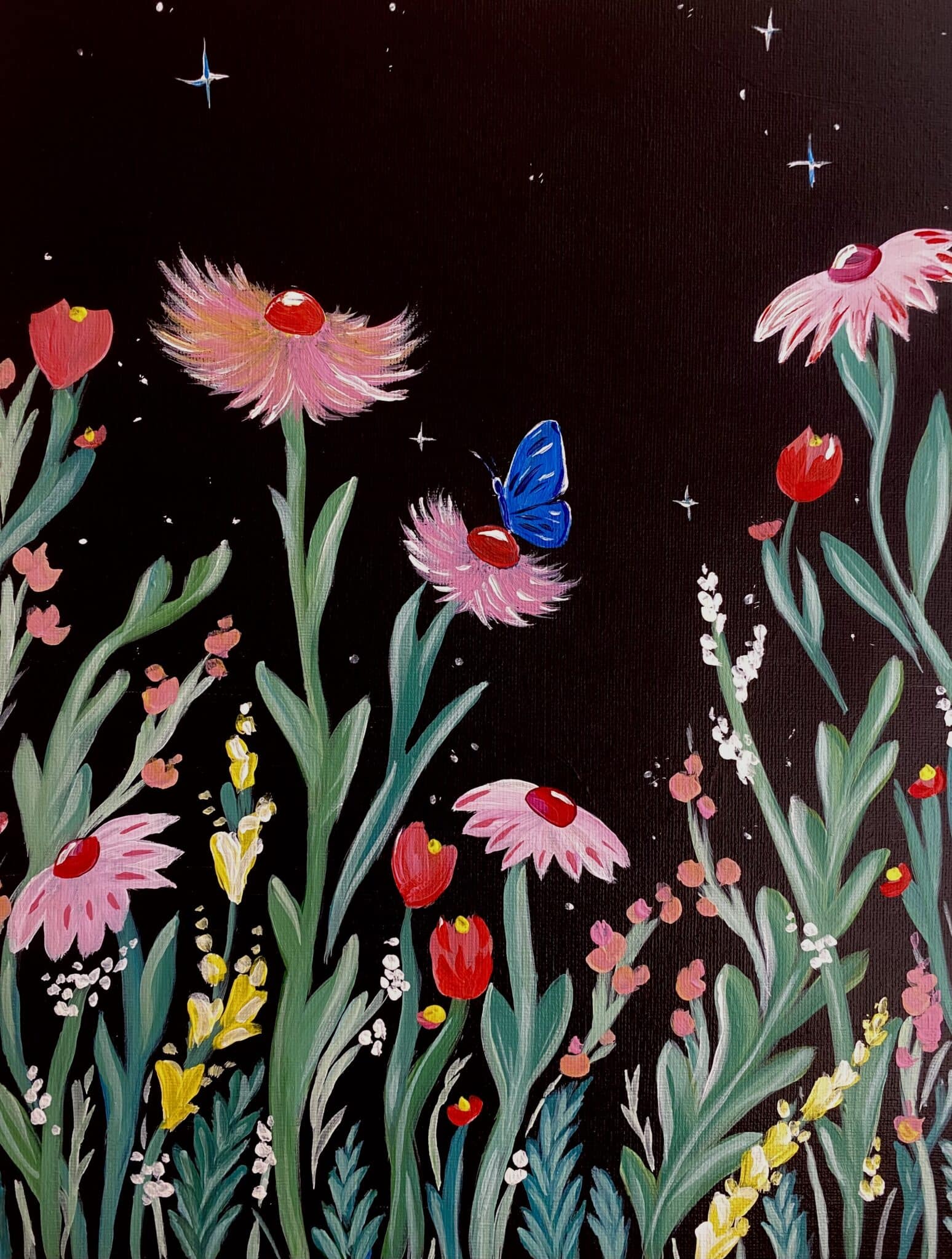 Moonlit meadows Paint and Sip
