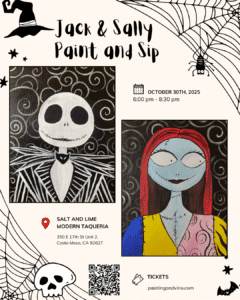Jack and Sally Paint and Sip