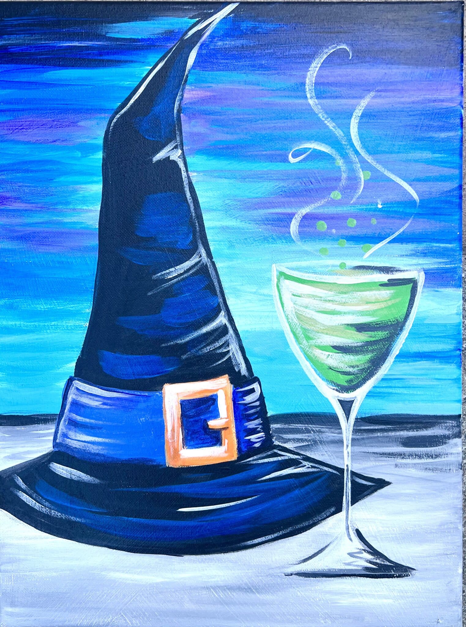 Drink Up Witches!  – Halloween Sip and Paint – Carlsbad