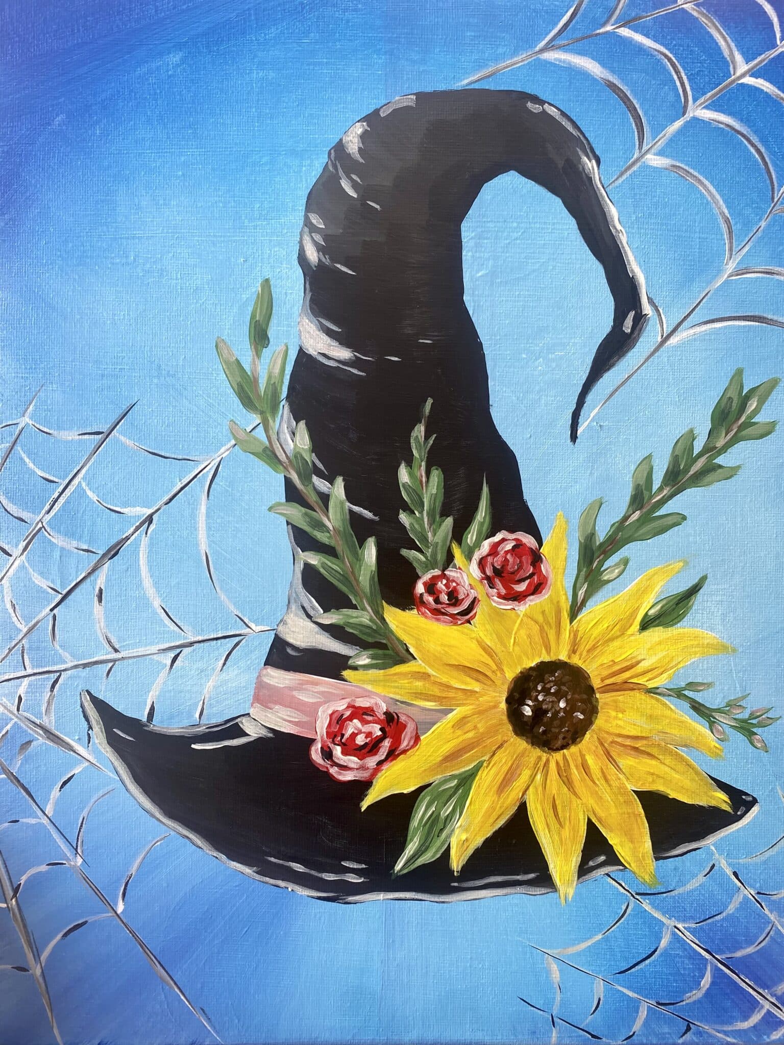 blooming witch paint and sip