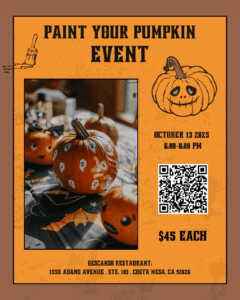 Paint your Pumpkin event