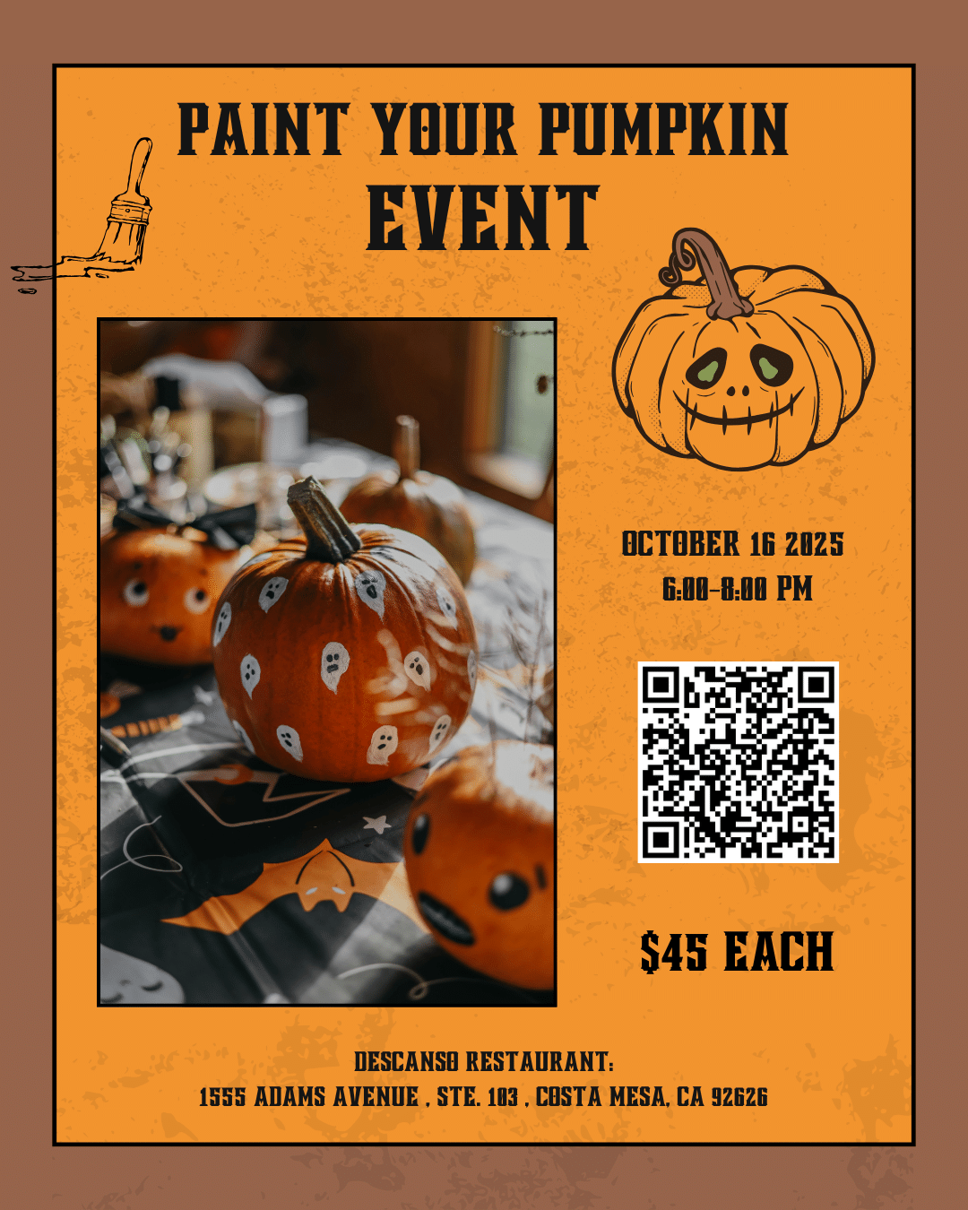 paint your pumpkin