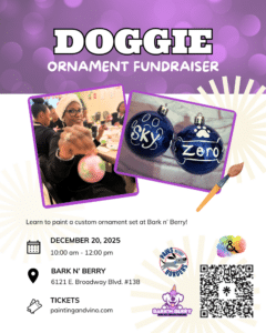 Doggie Ornament Painting at Bark n’ Berry