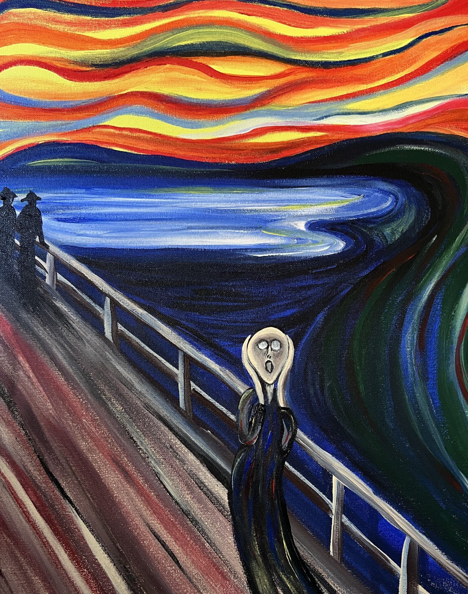 The Scream – Paint and Sip