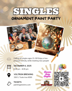 Singles Ornament Painting with Tucson Sexy Singles