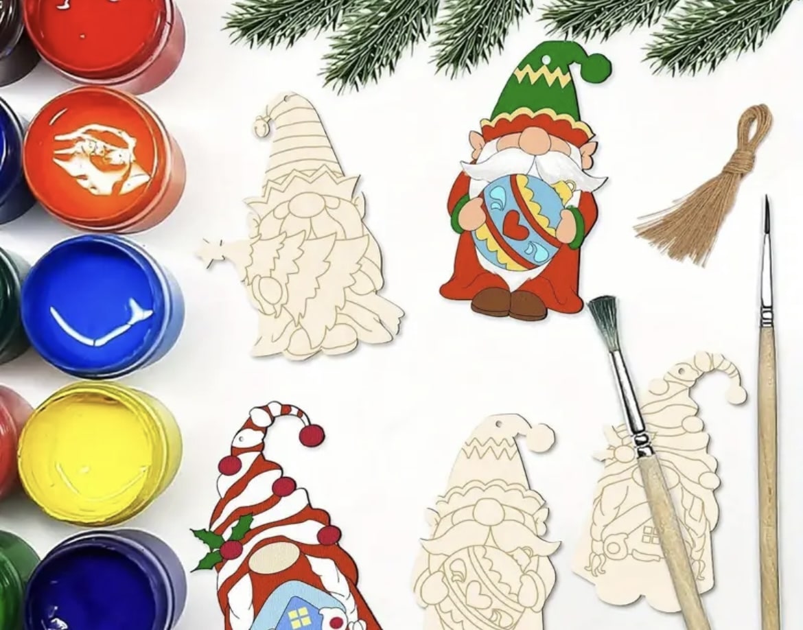 Holiday Paint & Sip: Whimsical Gnome Ornaments