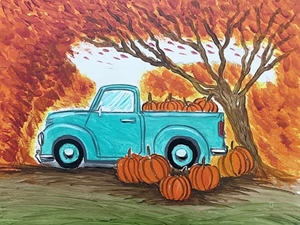 The pumpkin Truck