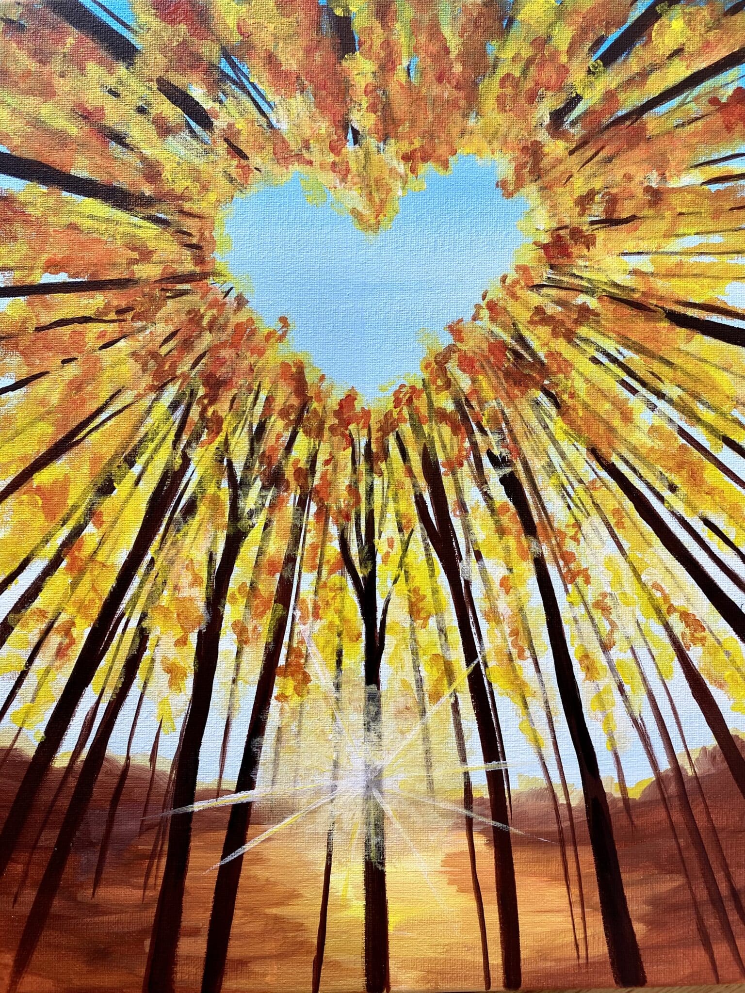 thank-fall paint and sip