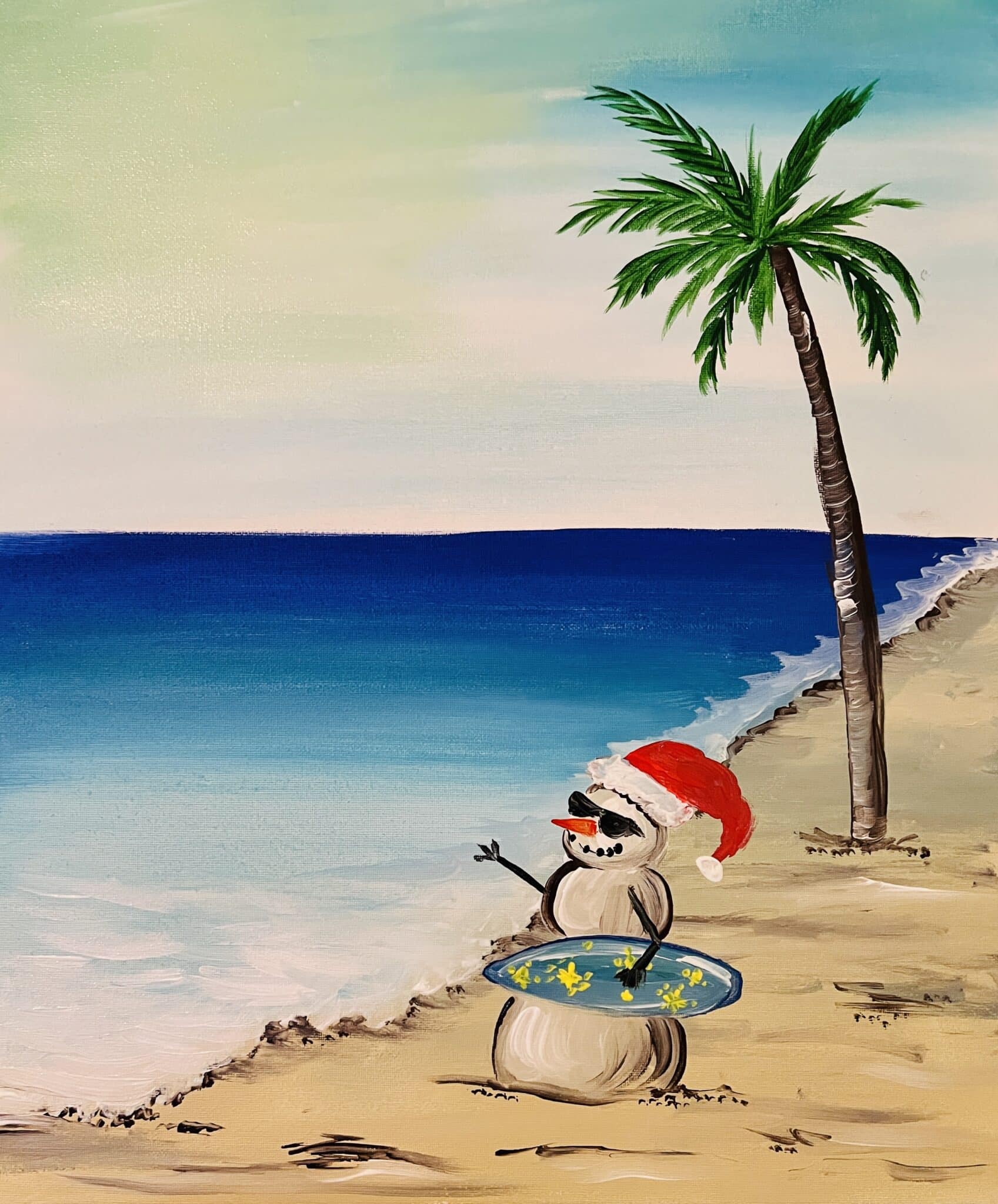 Gone Surfin’ – Paint and Sip