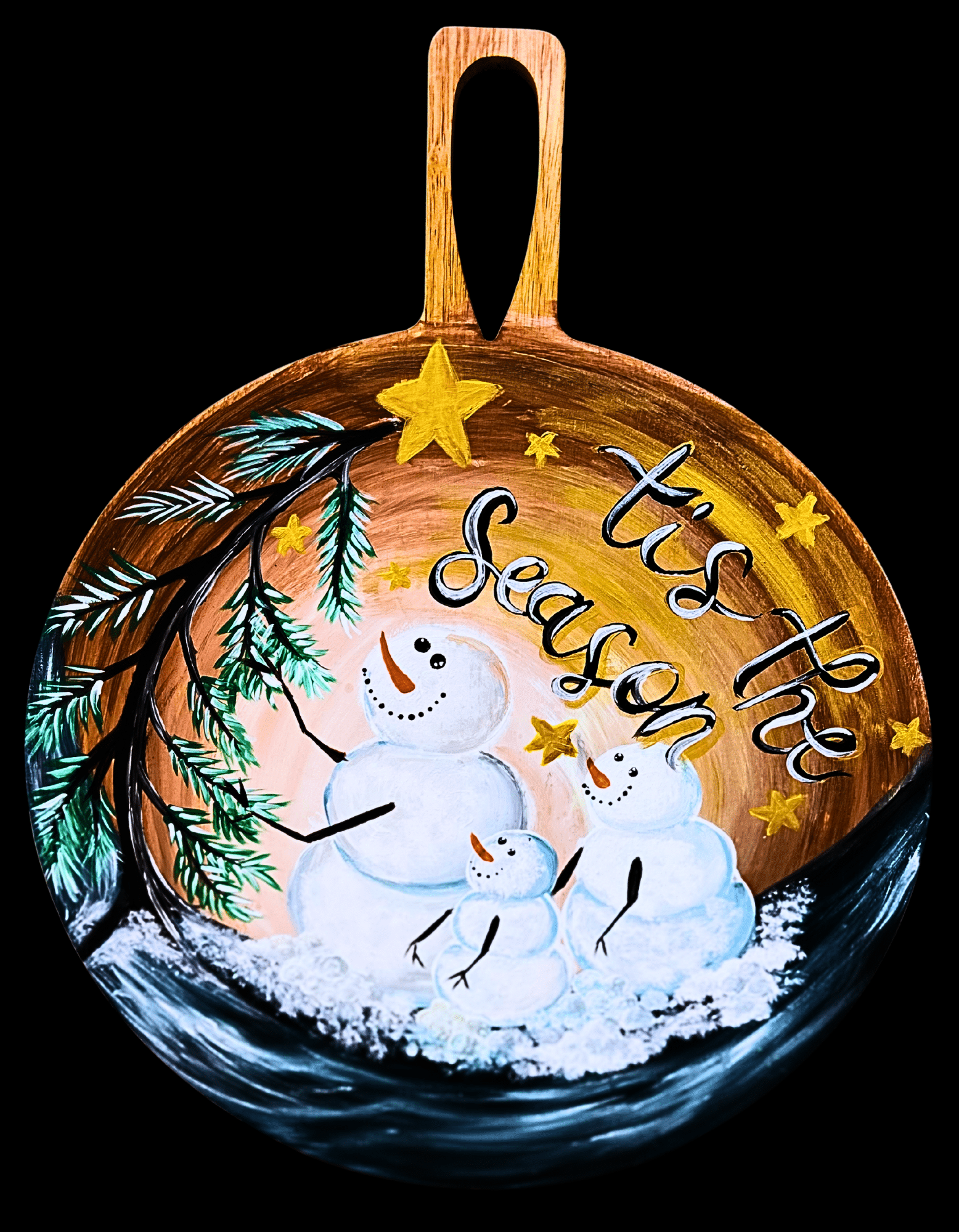 Tis the Season - Snowman Cookie Board - NM