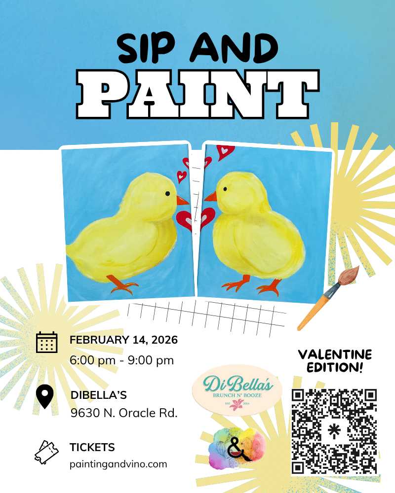 Immerse yourself in a world of creativity and fun at our paint and sip class. Whether you're on a date, with family or friends, or even as a couple, this indoor activity promises to be memorable. Let your artistic side shine as you paint away the stress of the day in a relaxed and social setting. Join us for a creative wine and paint experience like no other!