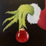 grinchmas paint and sip