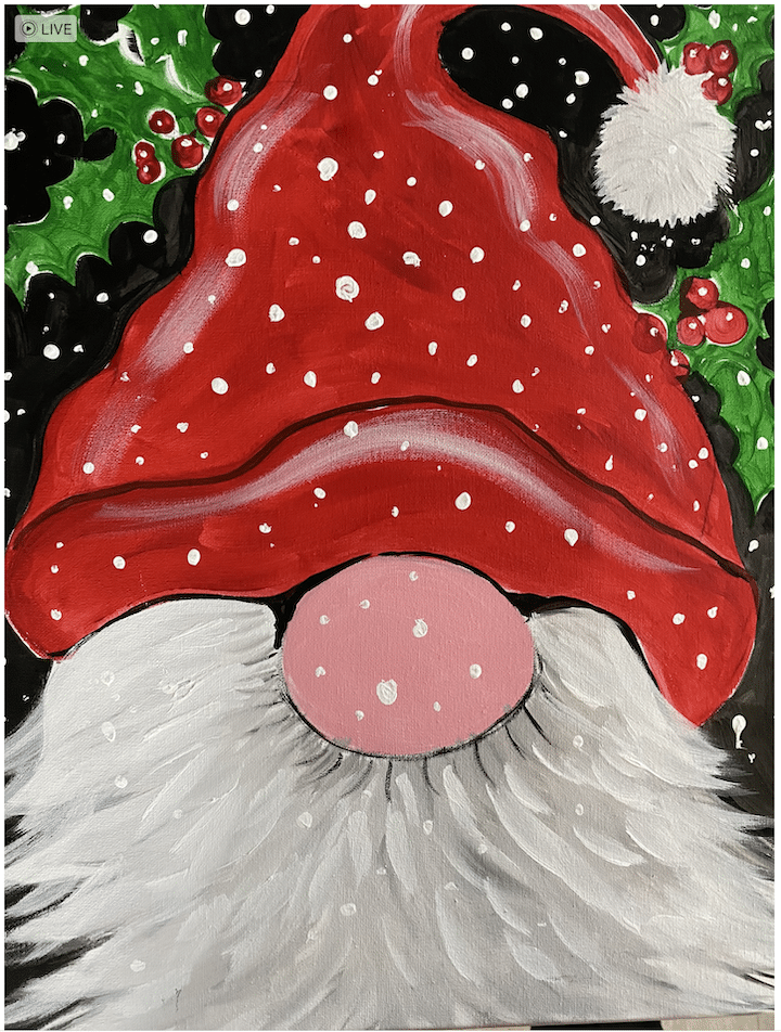 Santa Gnome _ Painting Party