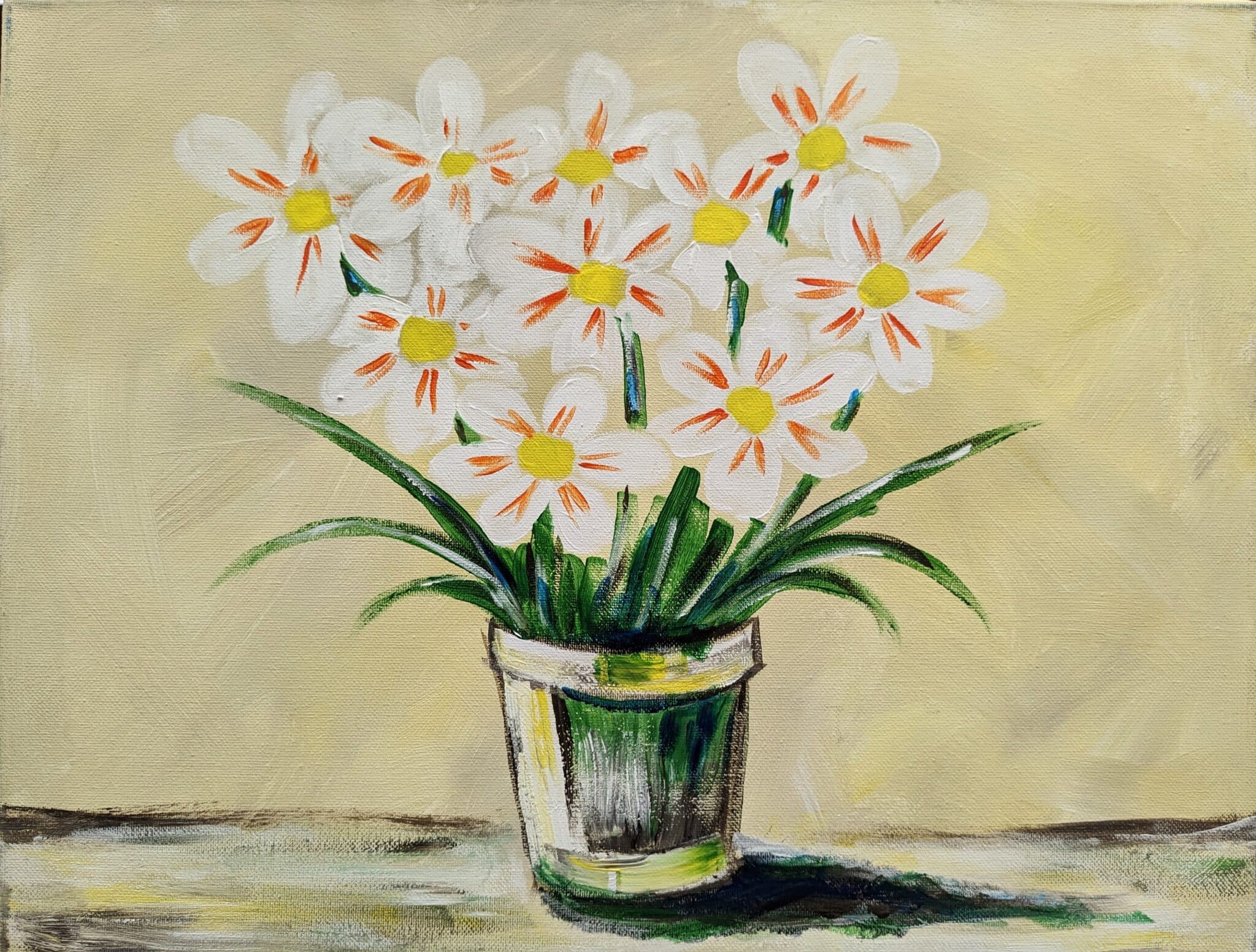 Easter Flowers Paint & Sip: Pinstripes San Mateo