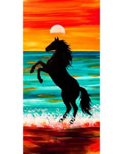 Laughing Pony Rescue Fundraiser Paint Event