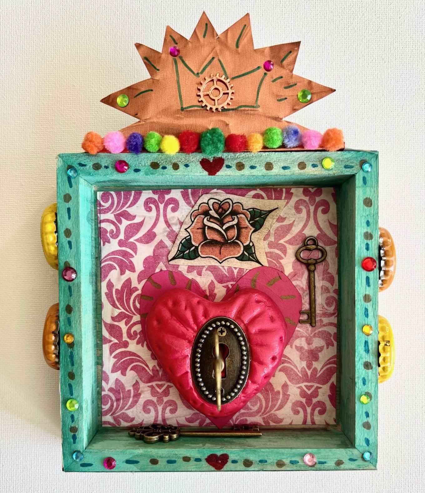 Mixed Media Collage Art – Paint and Sip – San Diego 