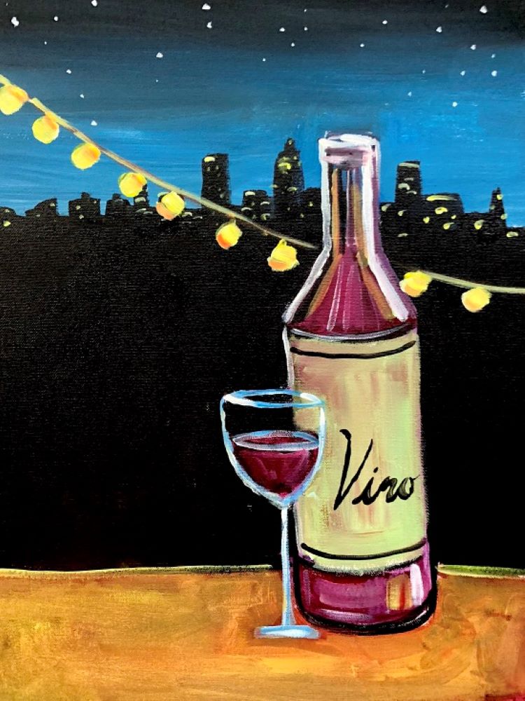 “Night in the City” Paint and Sip: 28 States Brewing