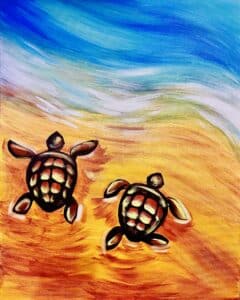 Sea Turtle Journey – Paint & Sip – Tempe